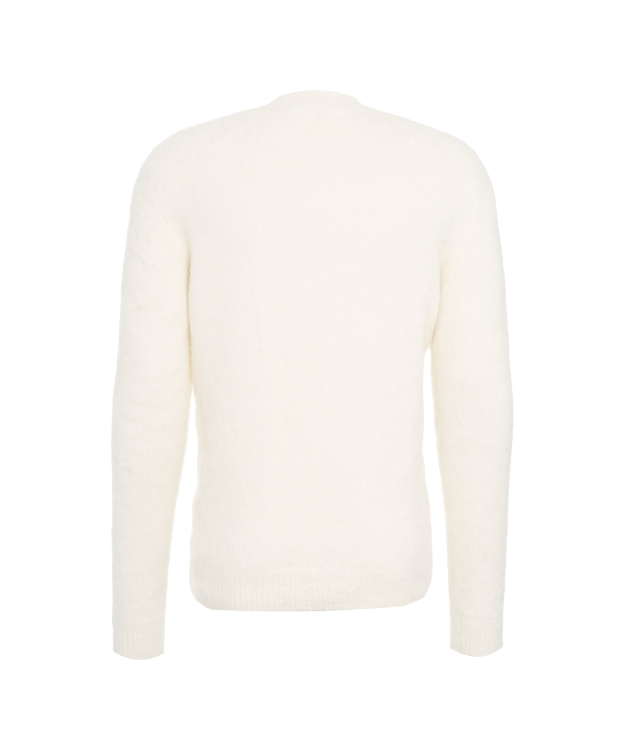 ROBERTO COLLINA Brushed Knit Pullover Sweater for Men