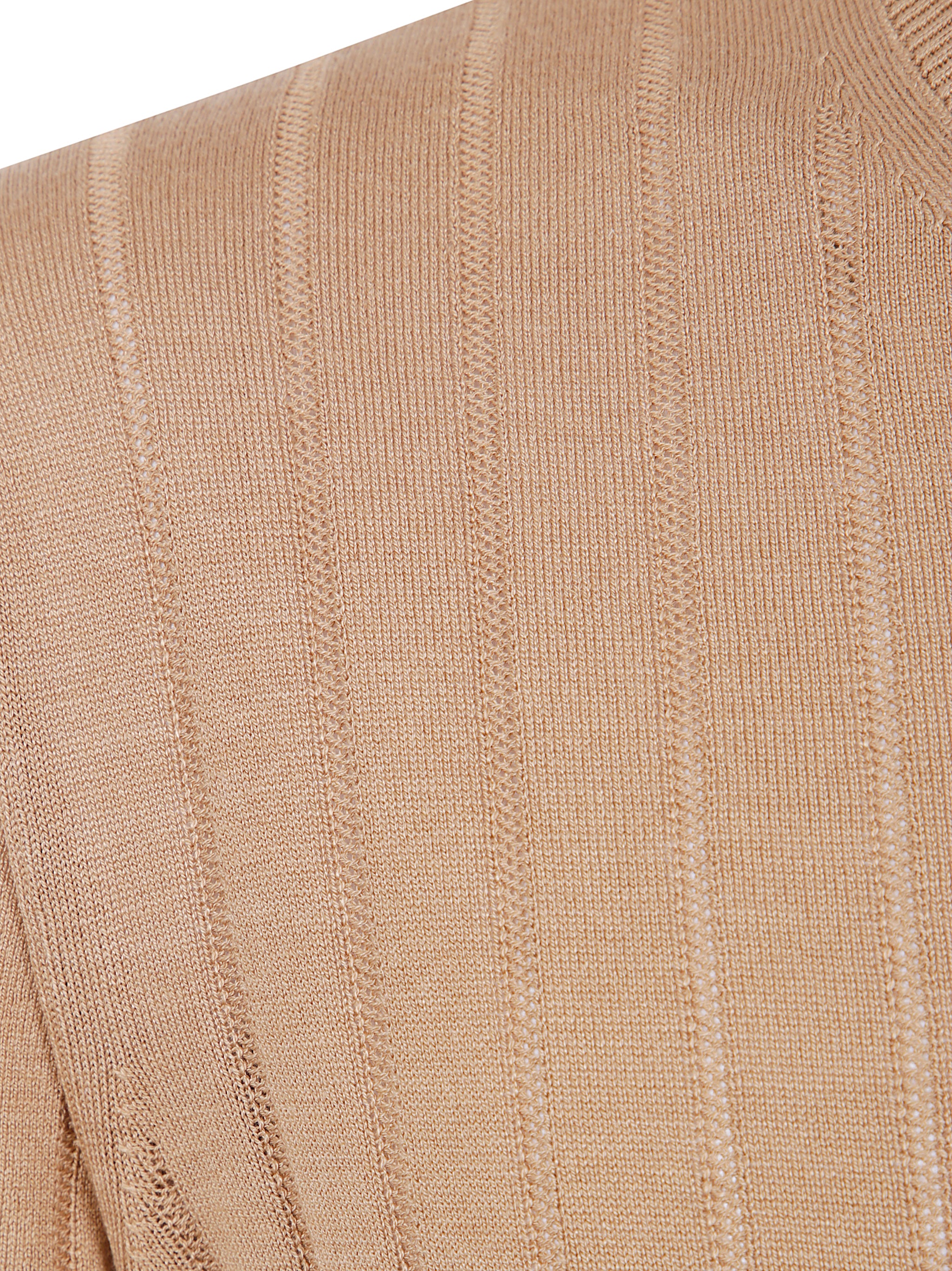 TAGLIATORE Ribbed Knit Tee Shirt for Men