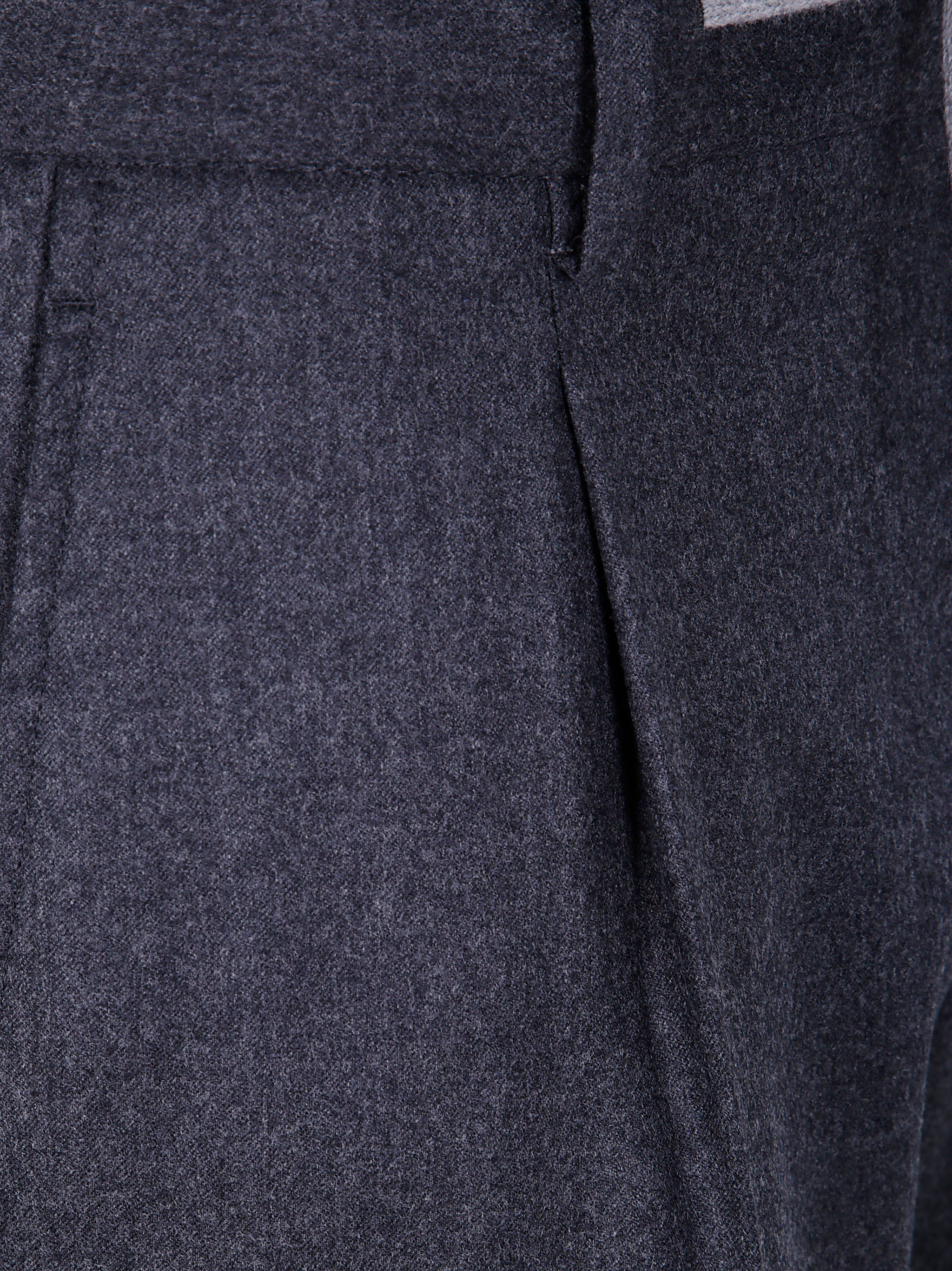 BARBA Napoli Men's Mini Flanel Coulisse Chino Trousers