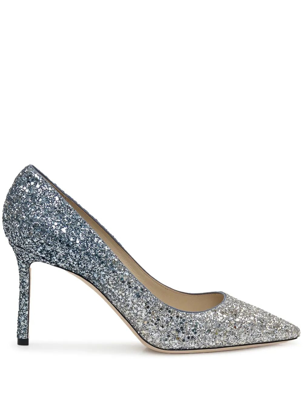 JIMMY CHOO Glitter Degradé Pumps 85