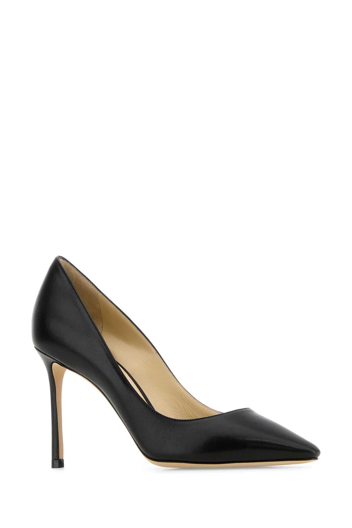 JIMMY CHOO Elegant Leather Pumps 85