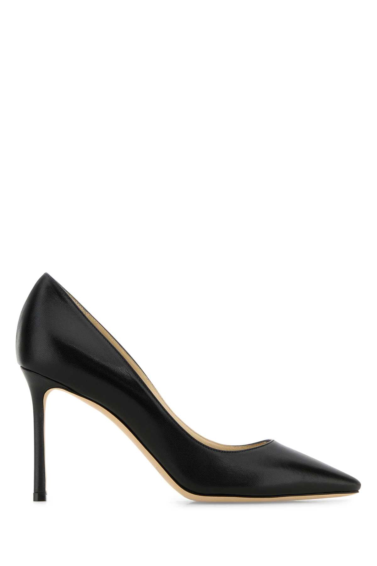 JIMMY CHOO Elegant Leather Pumps 85
