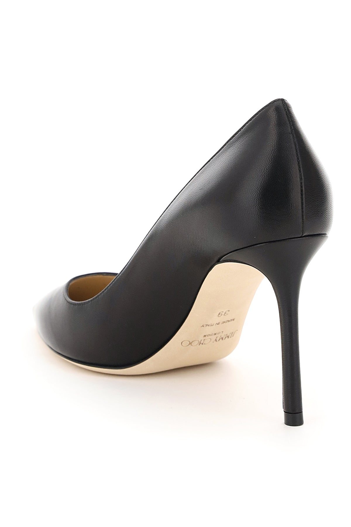 JIMMY CHOO Elegant Leather Pumps 85