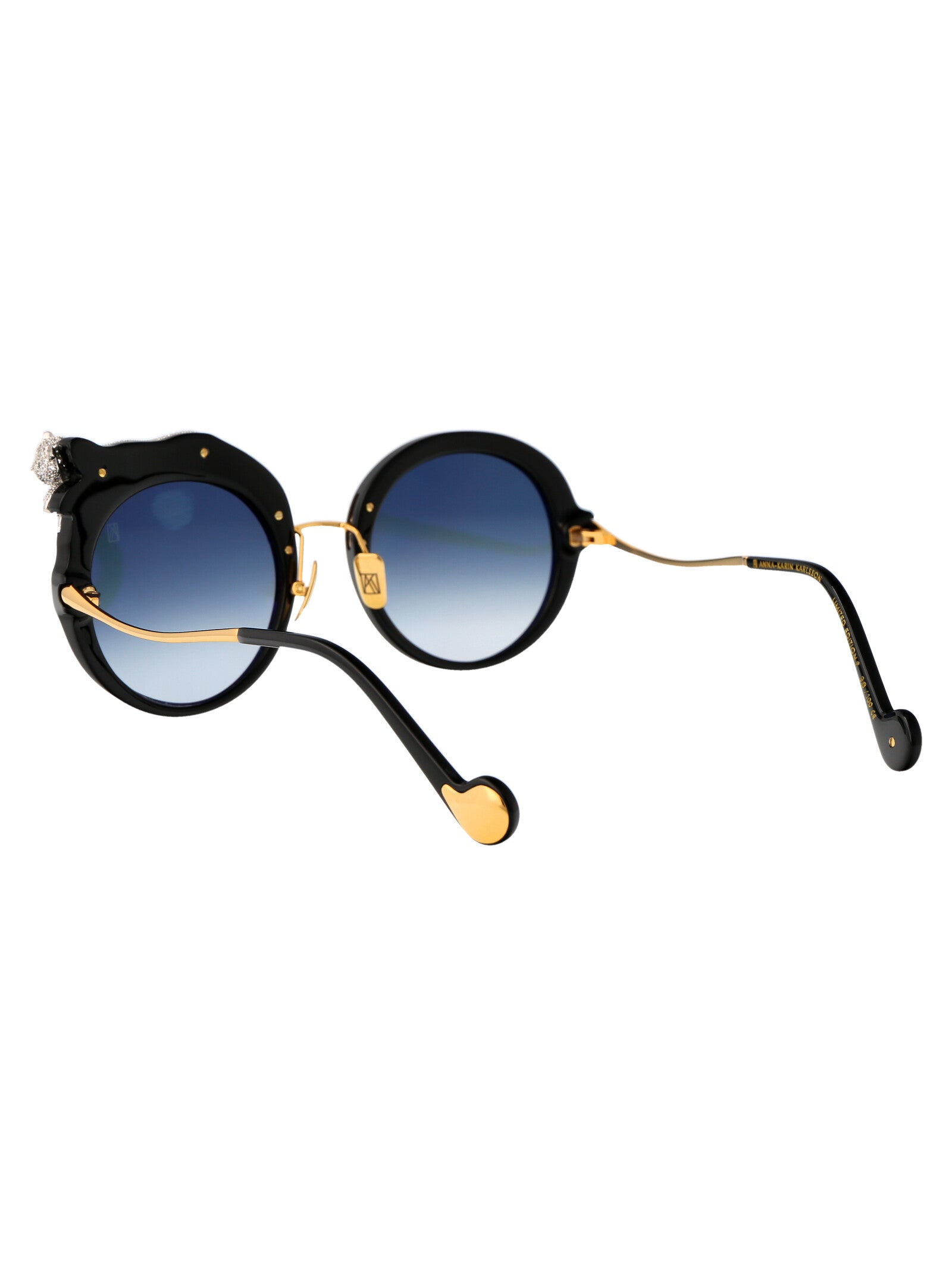ANNA KARIN KARLSSON Mini Crystal Acetate Sunglasses