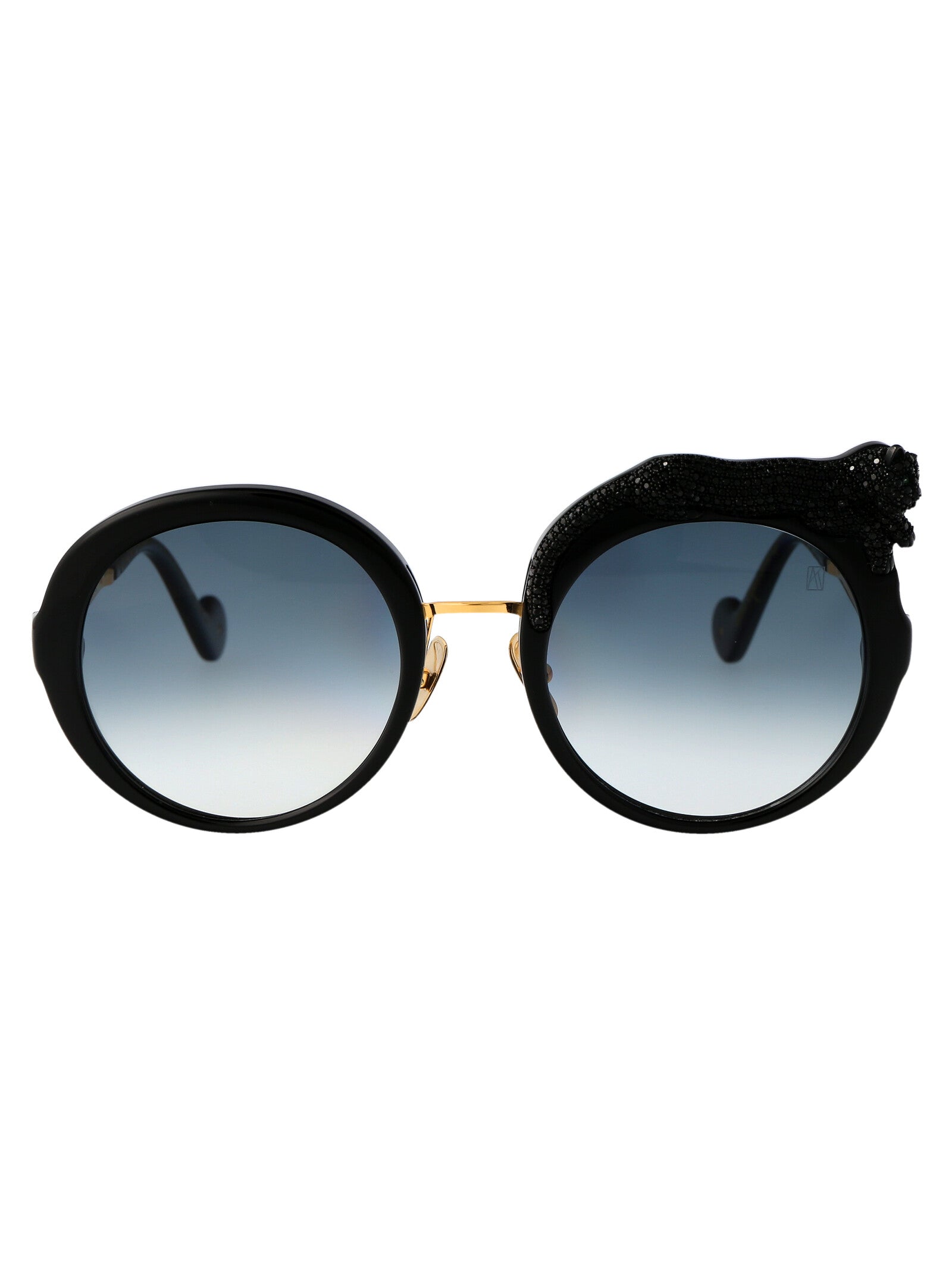 ANNA KARIN KARLSSON Chic Crystal Acetate Sunglasses