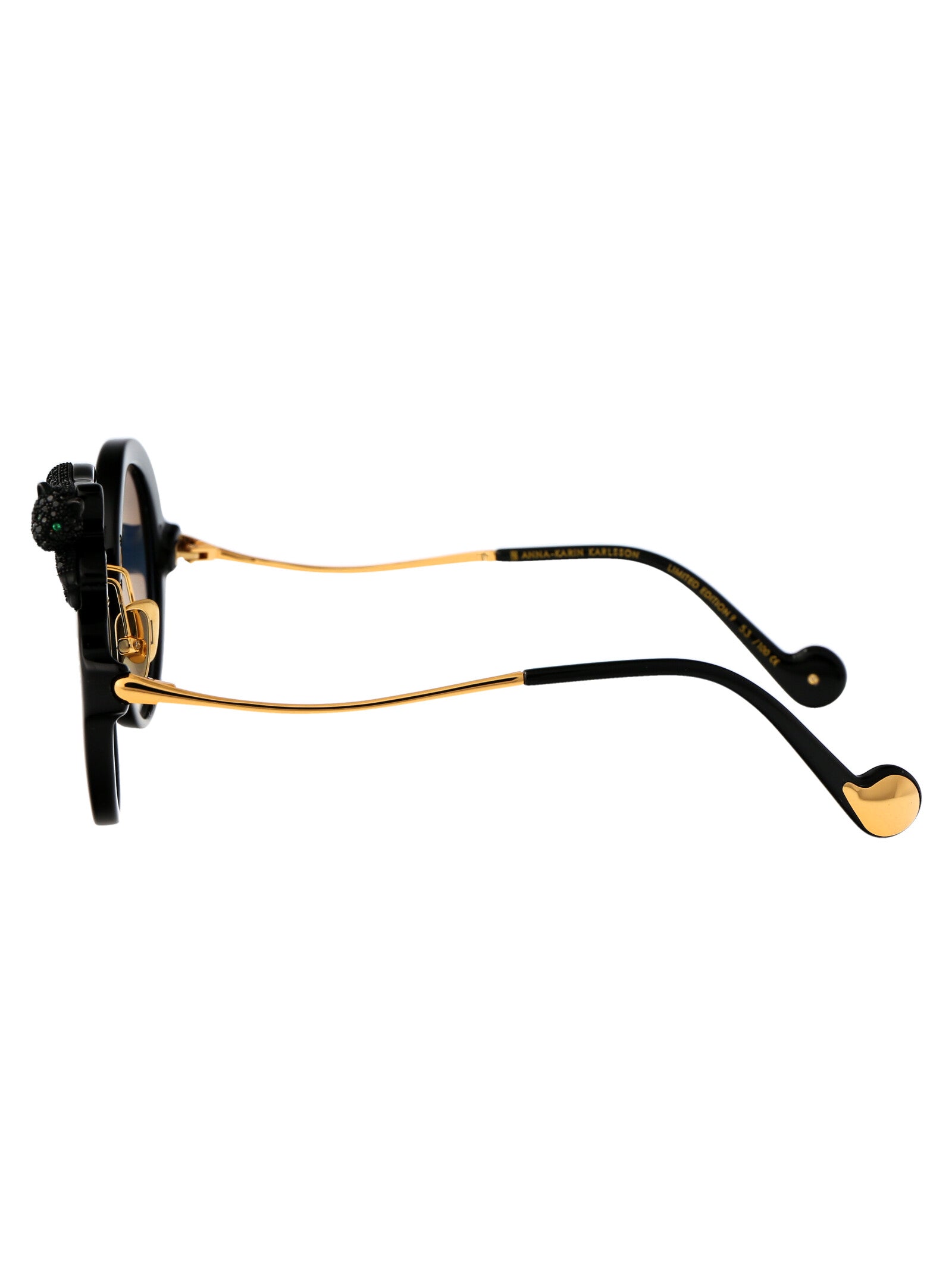 ANNA KARIN KARLSSON Chic Crystal Acetate Sunglasses