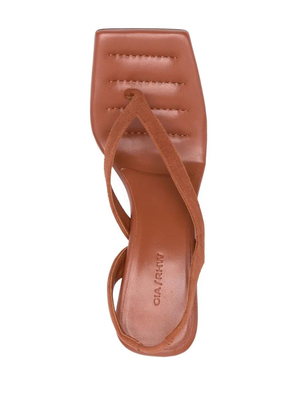 GIA BORGHINI Rosie 12 Footbed Wedge Sandals