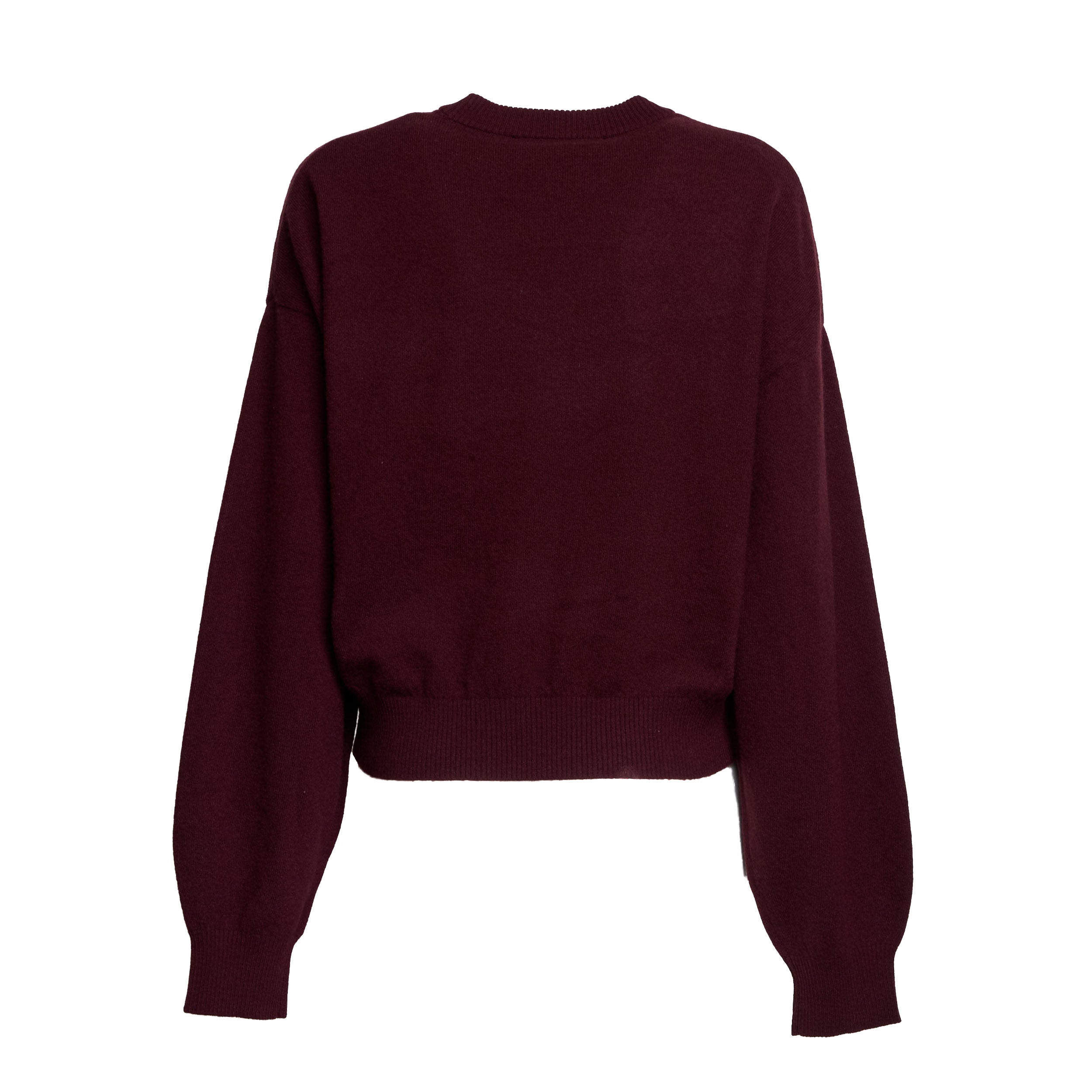 ROTATE Basic Relaxed Fit Sweater with Drop Shoulders