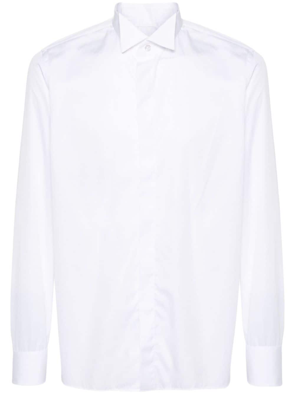TAGLIATORE Classic Cotton Button-Down Shirt for Men - SS24
