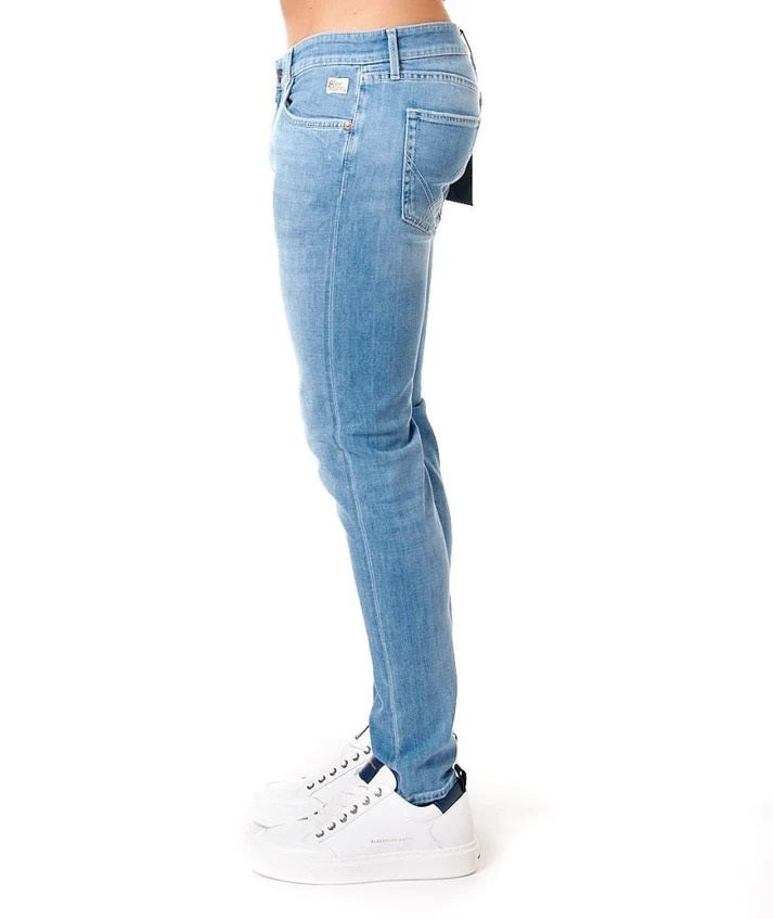 ROY ROGER'S Mid-Rise Slim Fit Jeans for Men