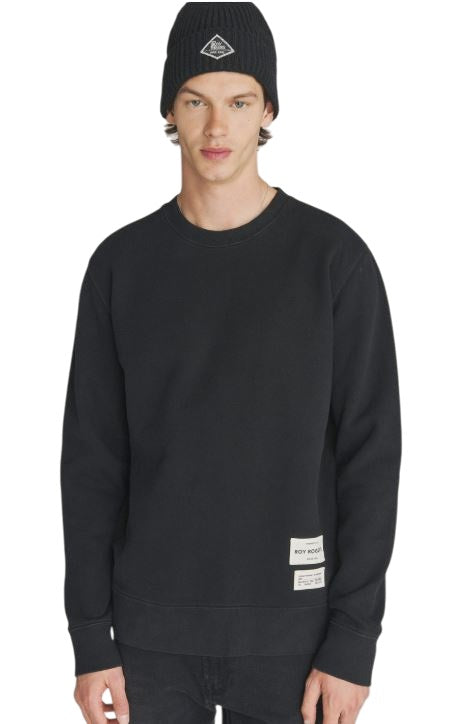 ROY ROGER'S Brushed Cotton Crewneck Sweatshirt for Men - Regular Fit
