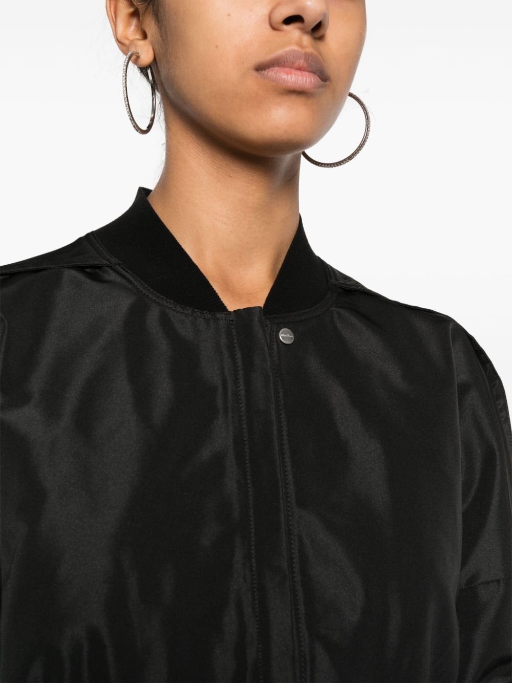 RICK OWENS Cropped Bomber Jacket for Women