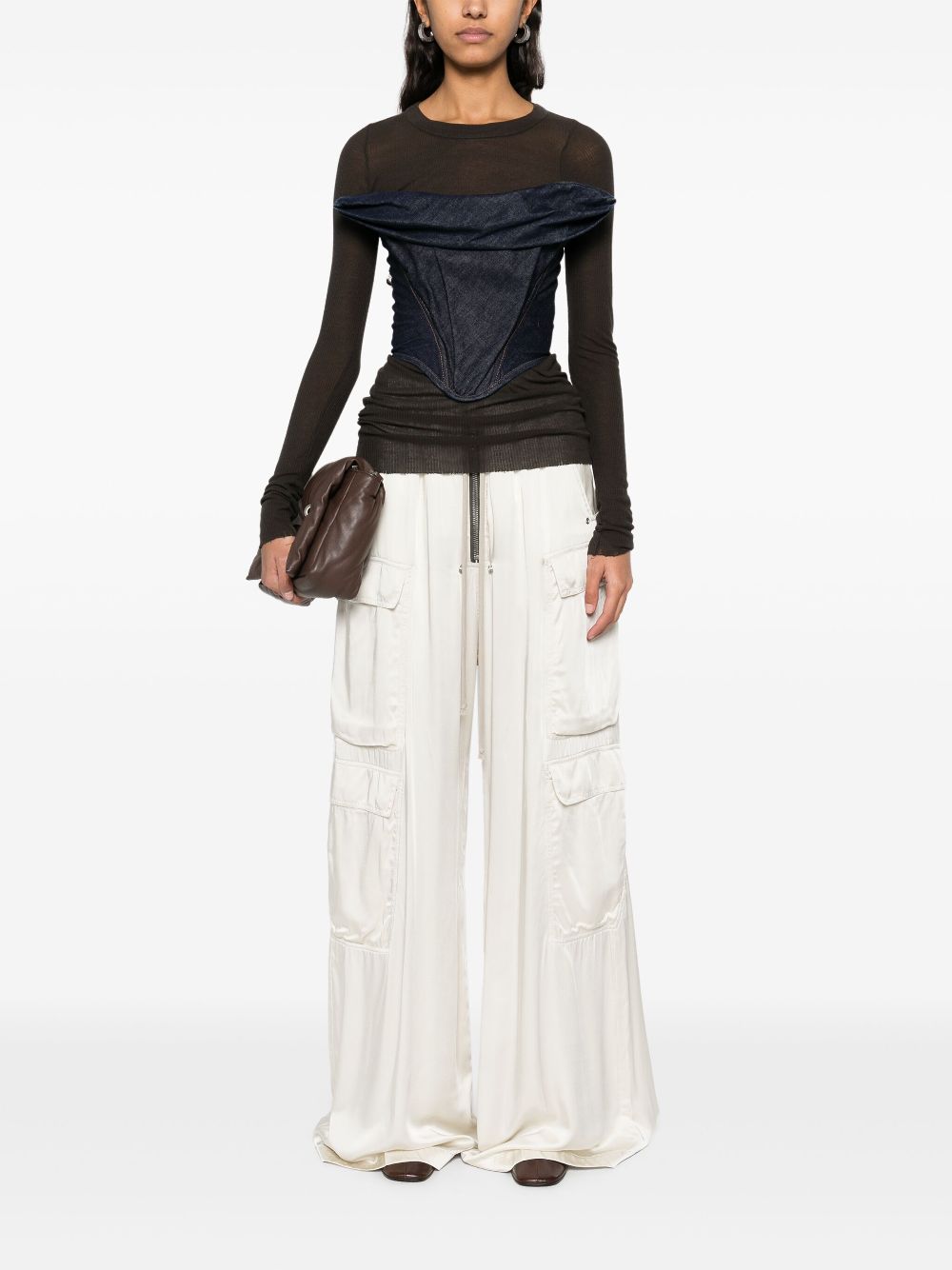 RICK OWENS Cargo Belas Trousers - Women’s SS25