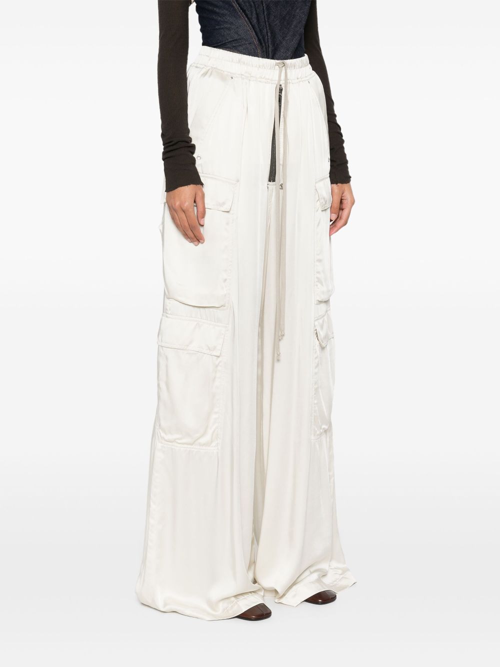 RICK OWENS Cargo Belas Trousers - Women’s SS25