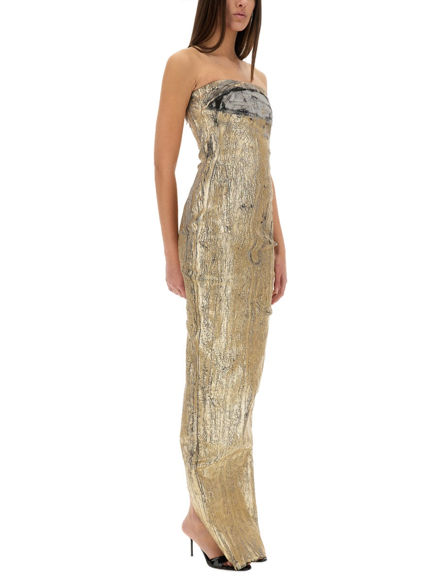 RICK OWENS Mini Bustier Dress