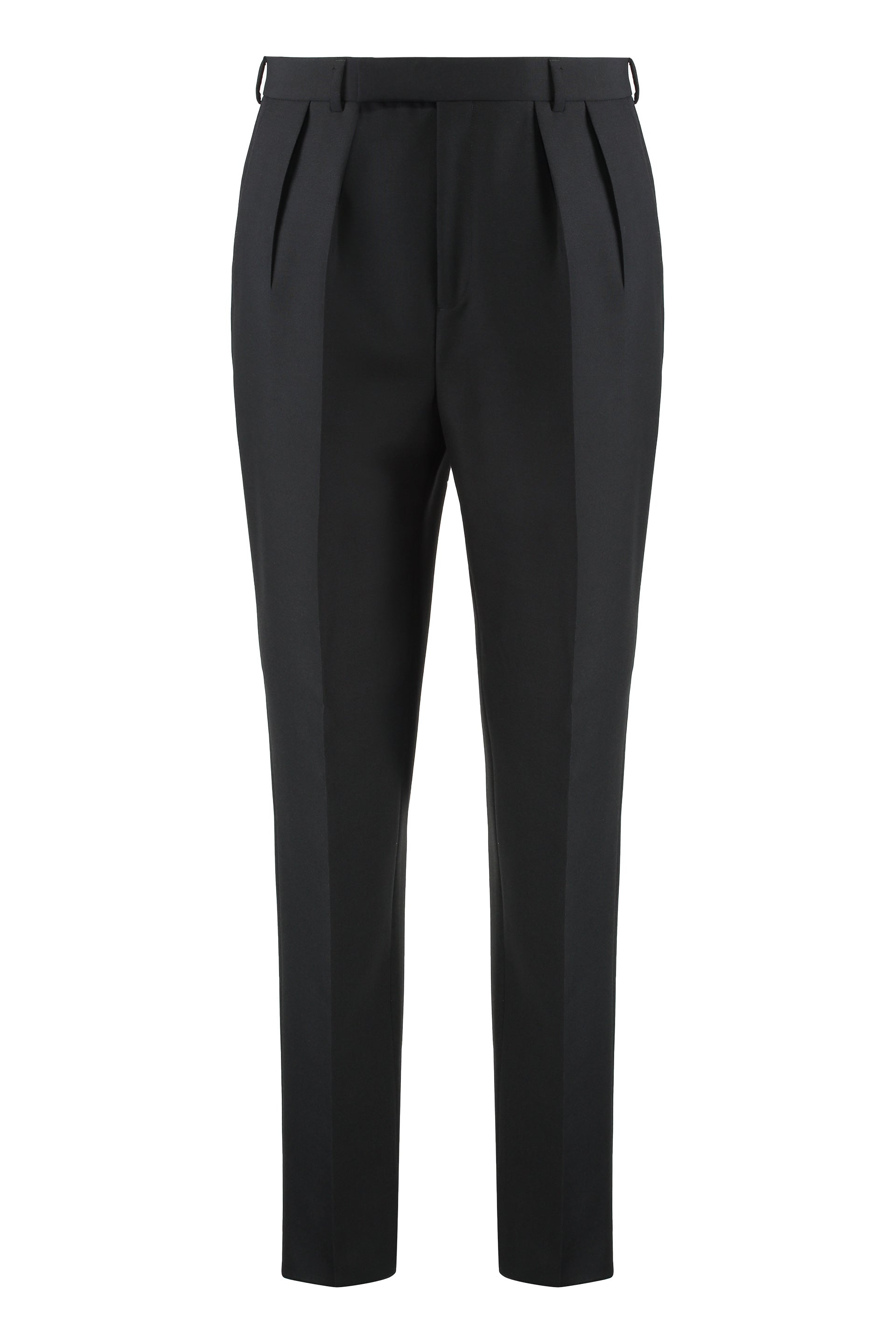 CELINE Elegant Wool and Mohair Trousers