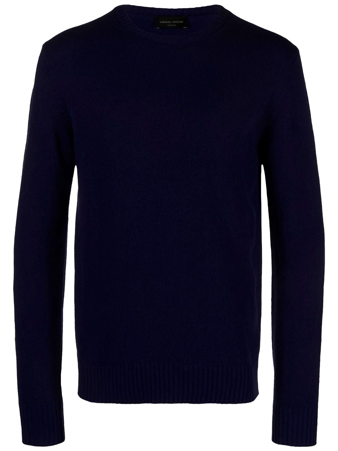 ROBERTO COLLINA Men's Regular Fit Merino Wool Jumper - Size IT 52