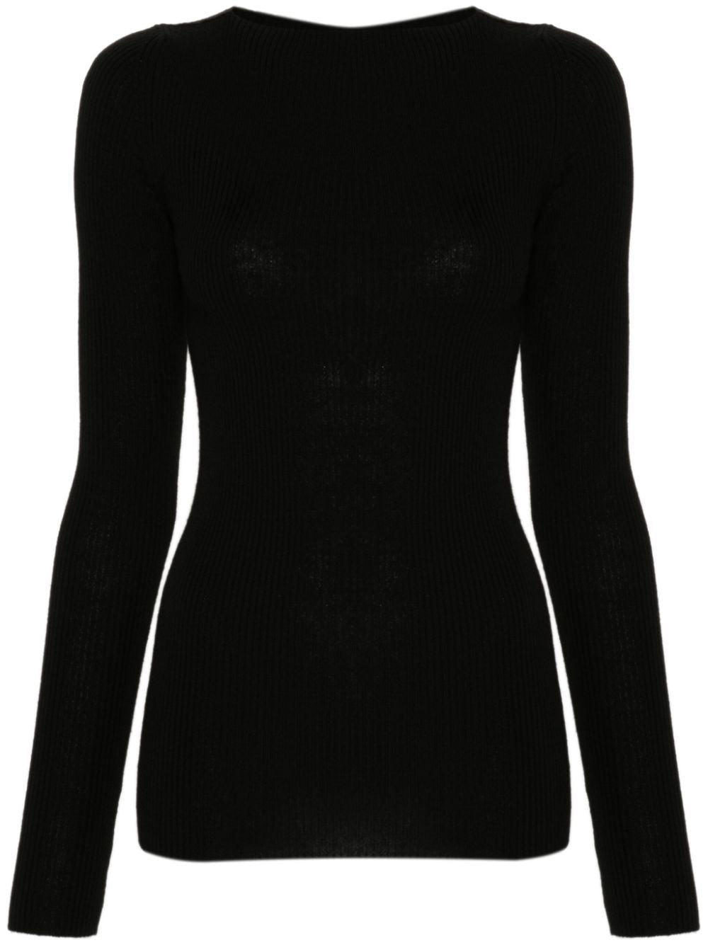 RICK OWENS Open-Back Knit Sweater - Women's