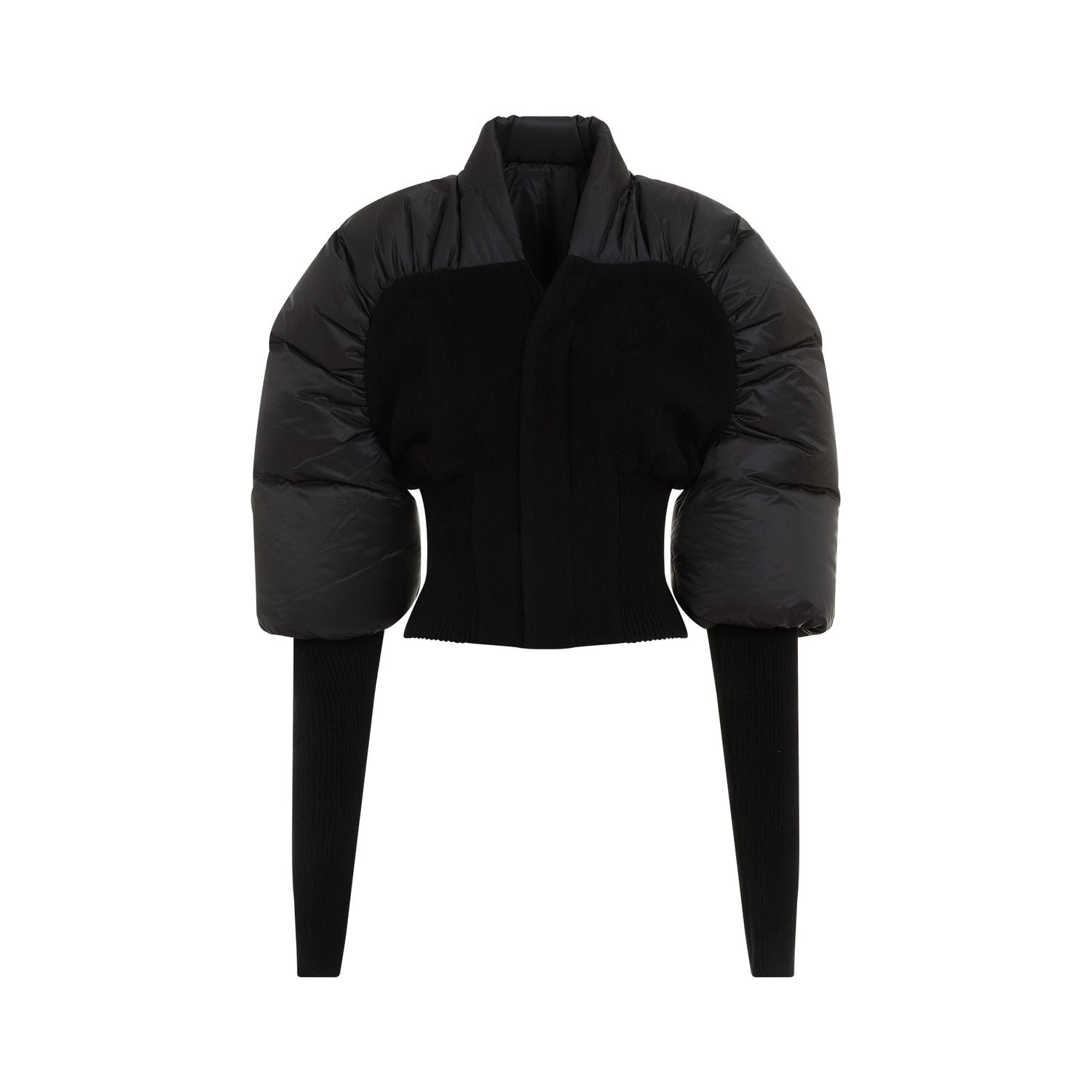 RICK OWENS Duvetina Mini Jacket for Women