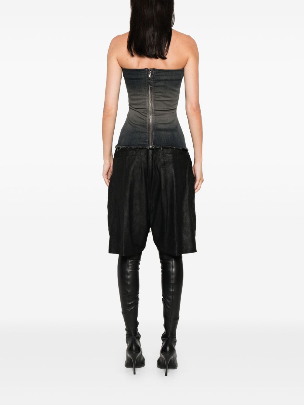 RICK OWENS Sleeveless Bustier Top