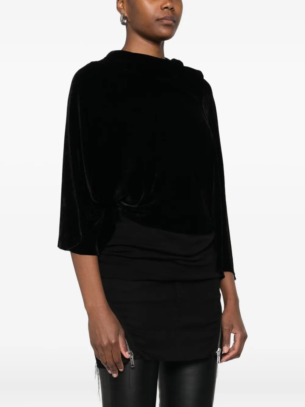 RICK OWENS Cylinder Mini T-Shirt for Women