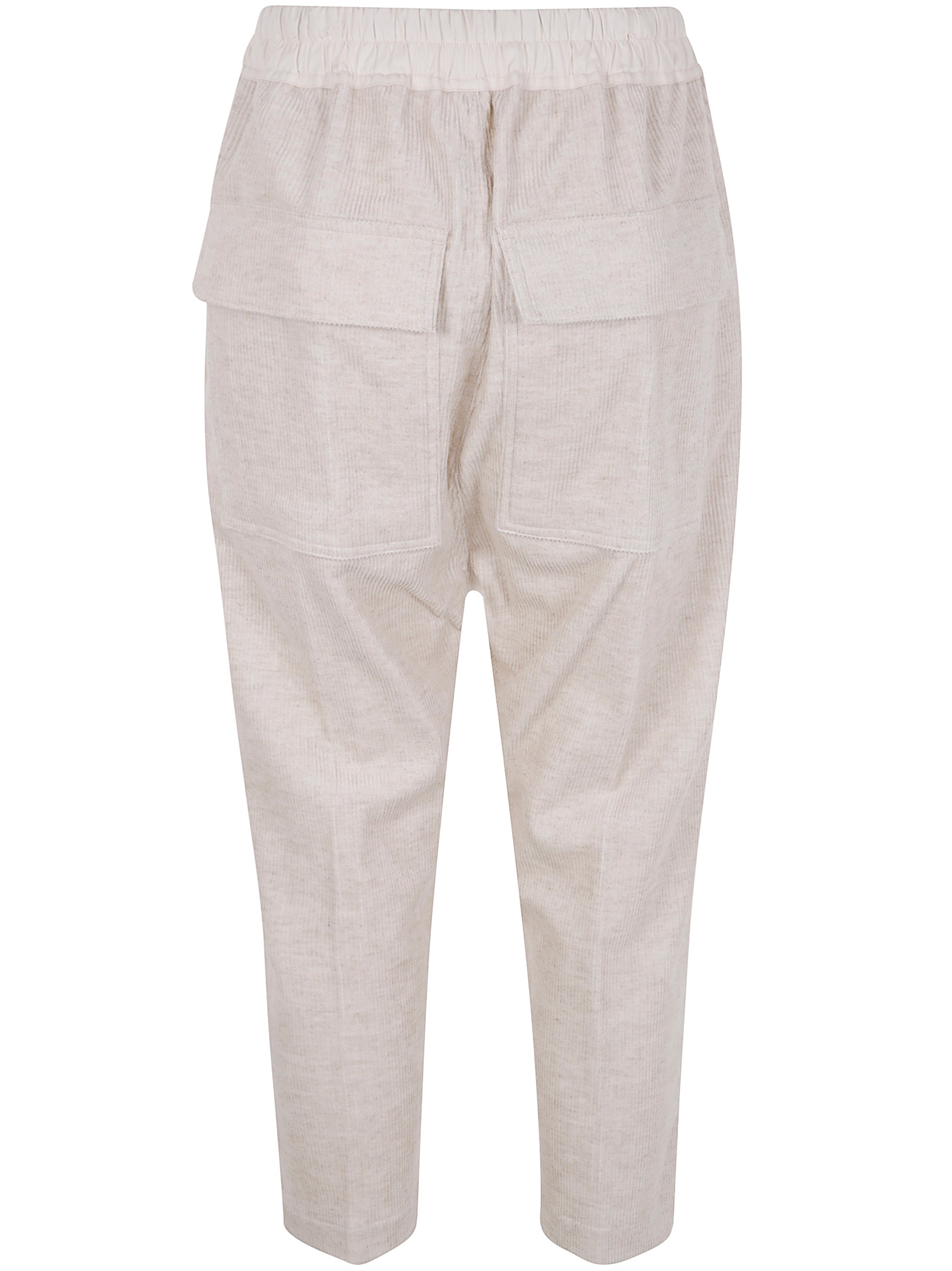 RICK OWENS Drawstring Cropped Trousers