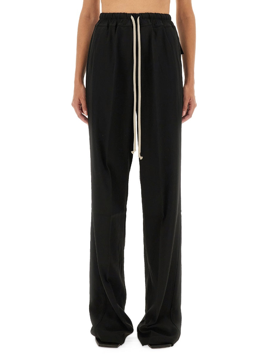 RICK OWENS Elegant High-Waisted Trousers for Women