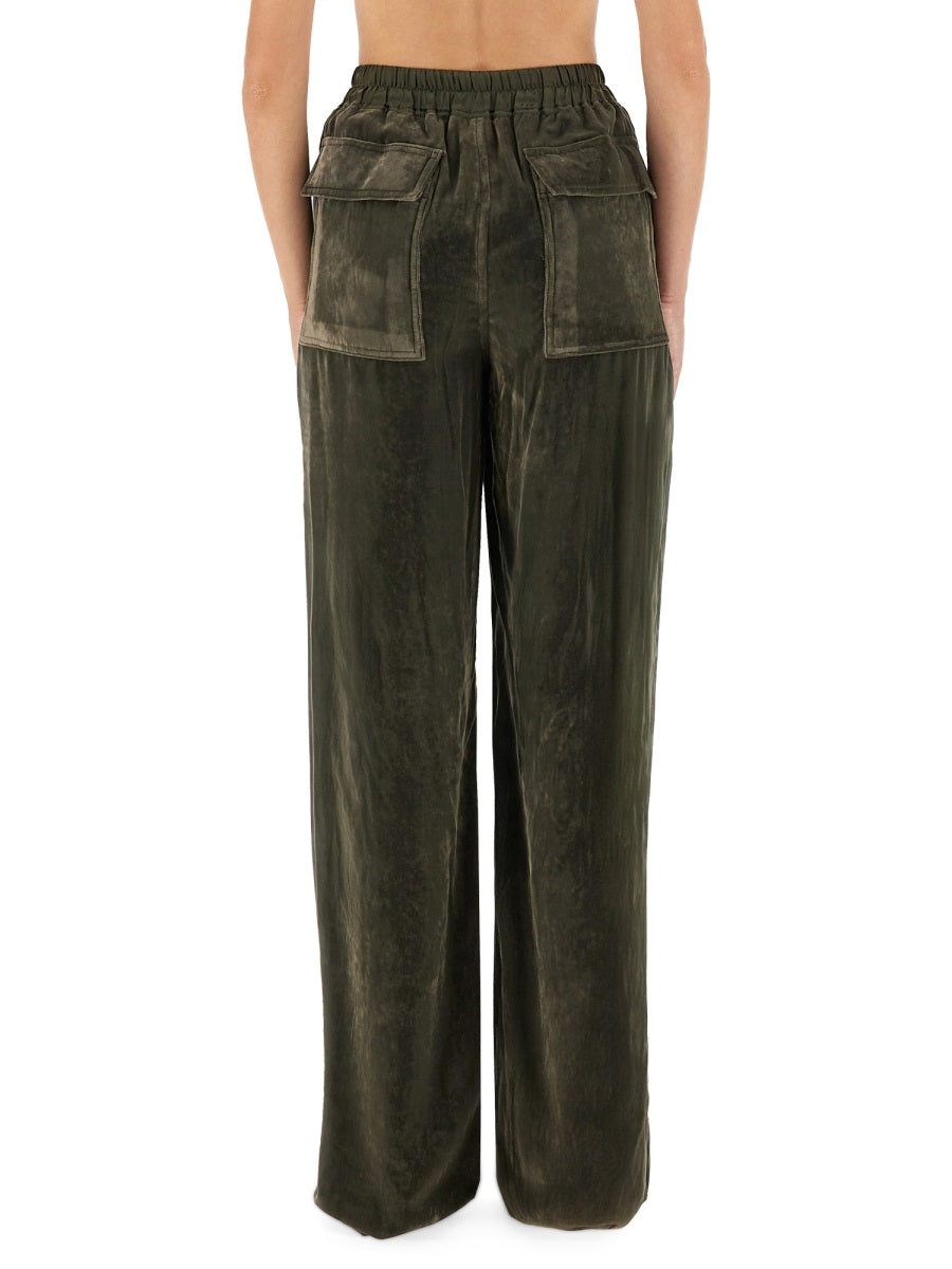 RICK OWENS Chic Dietrich Lounge Pants for Women - FW25
