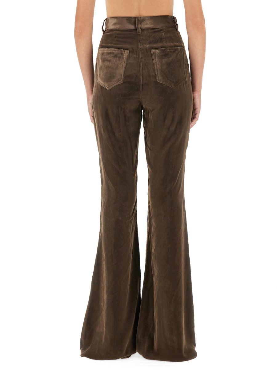 RICK OWENS Elegant Trousers for Women - FW25