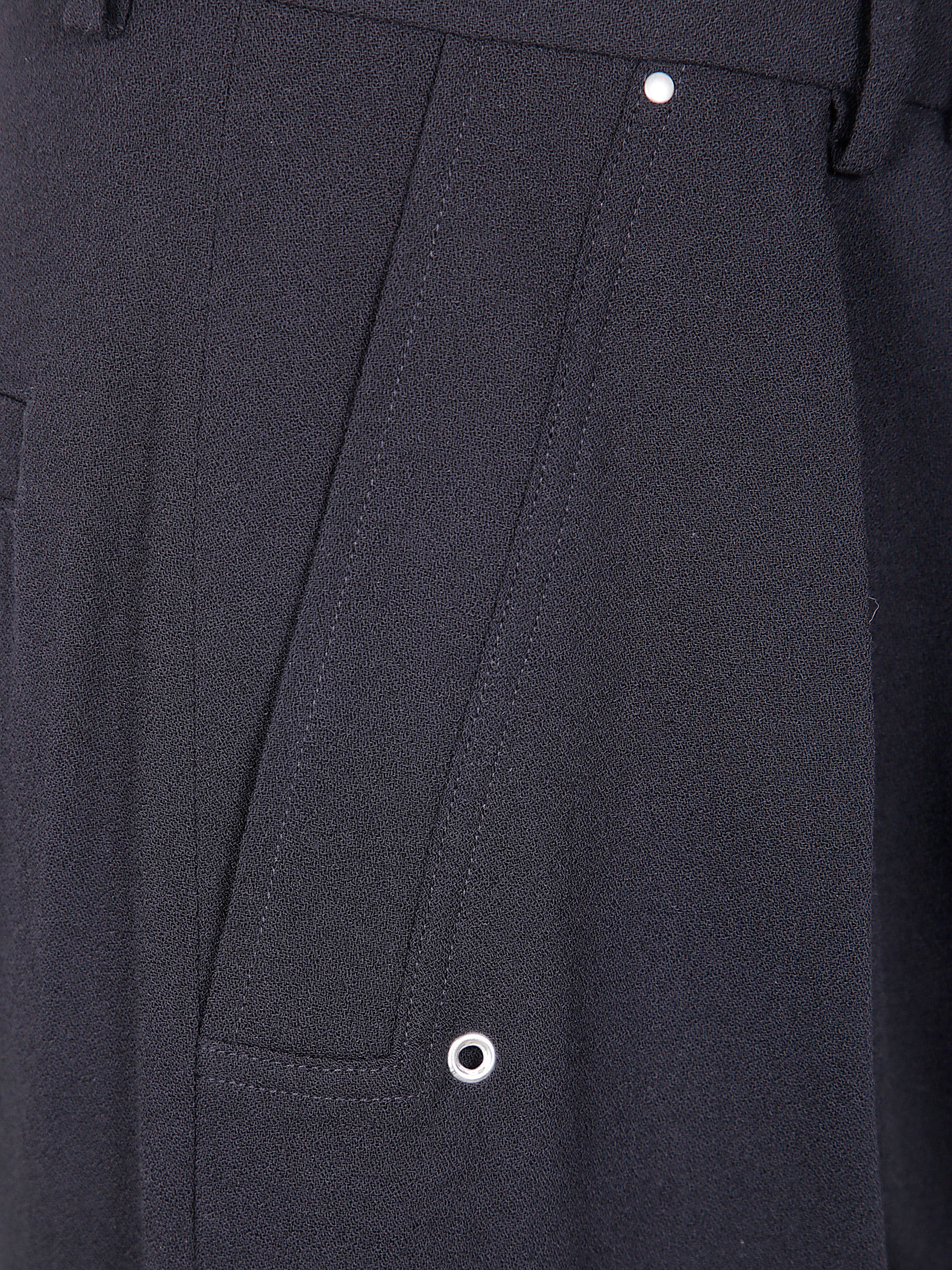 RICK OWENS Tailored Wide Belas Trousers for Women