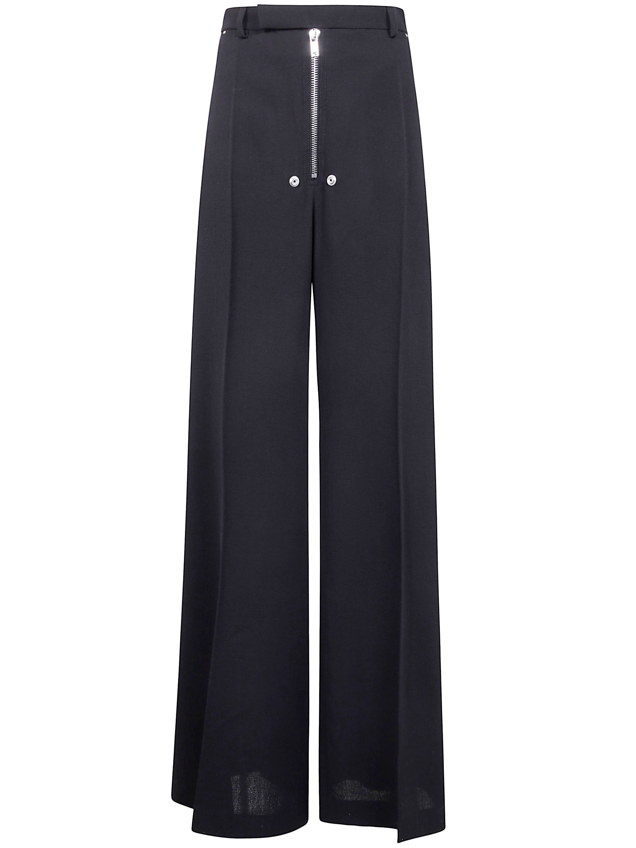 RICK OWENS Tailored Wide Belas Trousers for Women