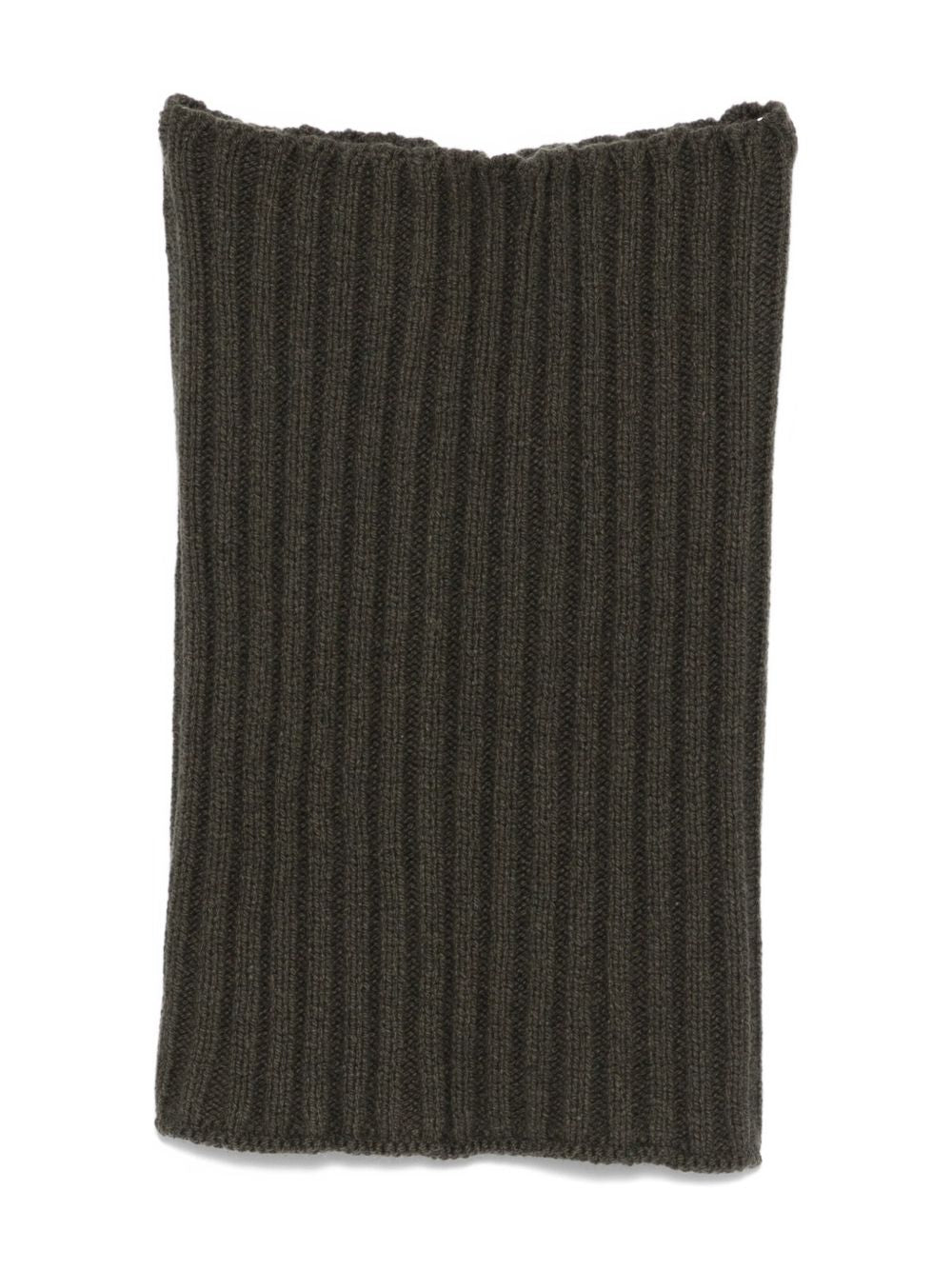 RICK OWENS Cashmere Knit Scarf - Ribbed Texture