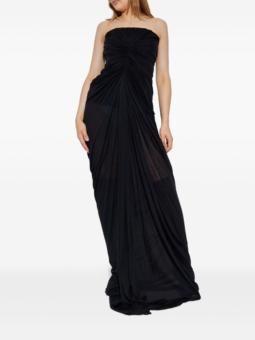 RICK OWENS Radiant Bustier Gown - Size 38