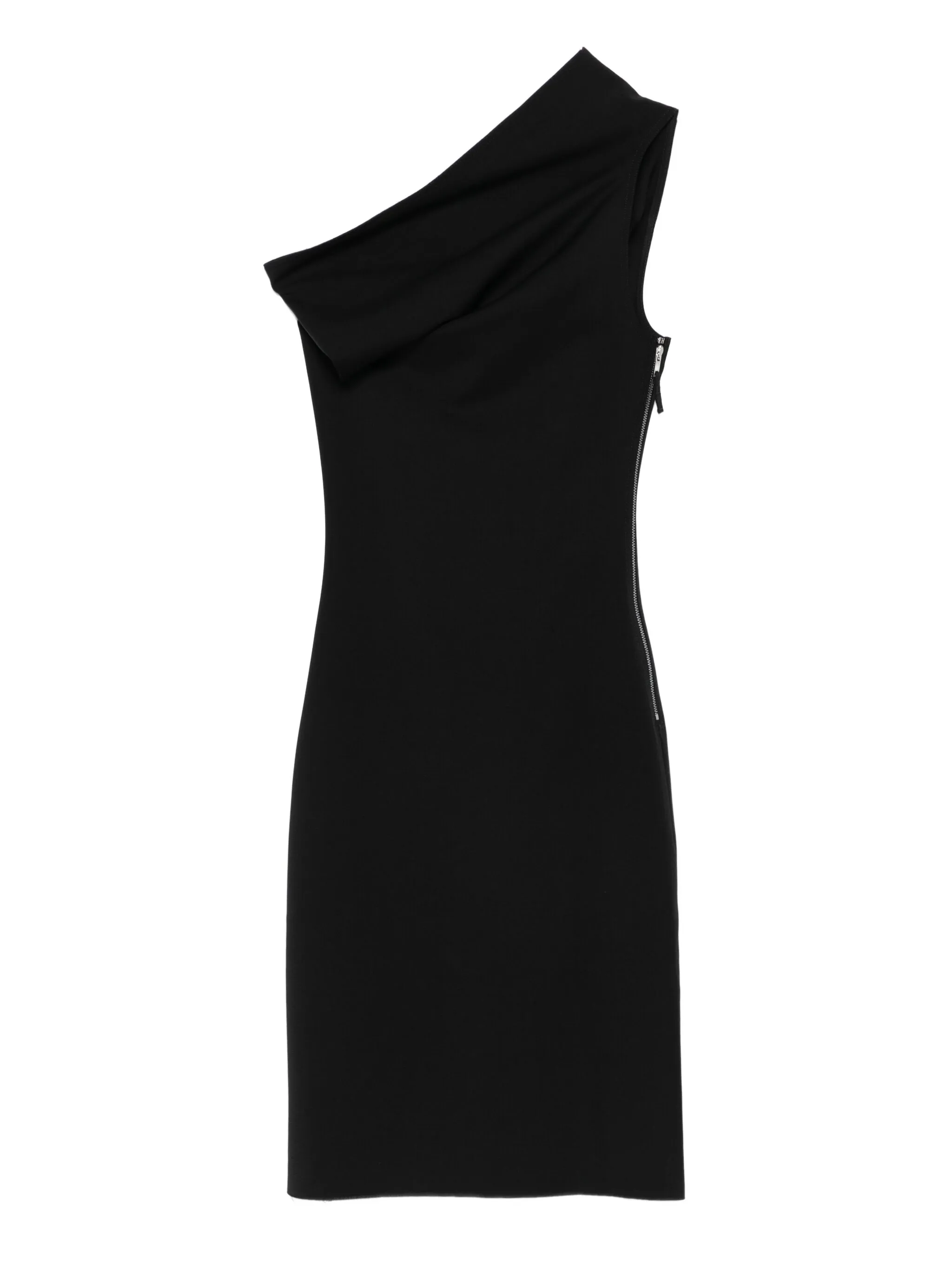 RICK OWENS One-Shoulder Mini Dress