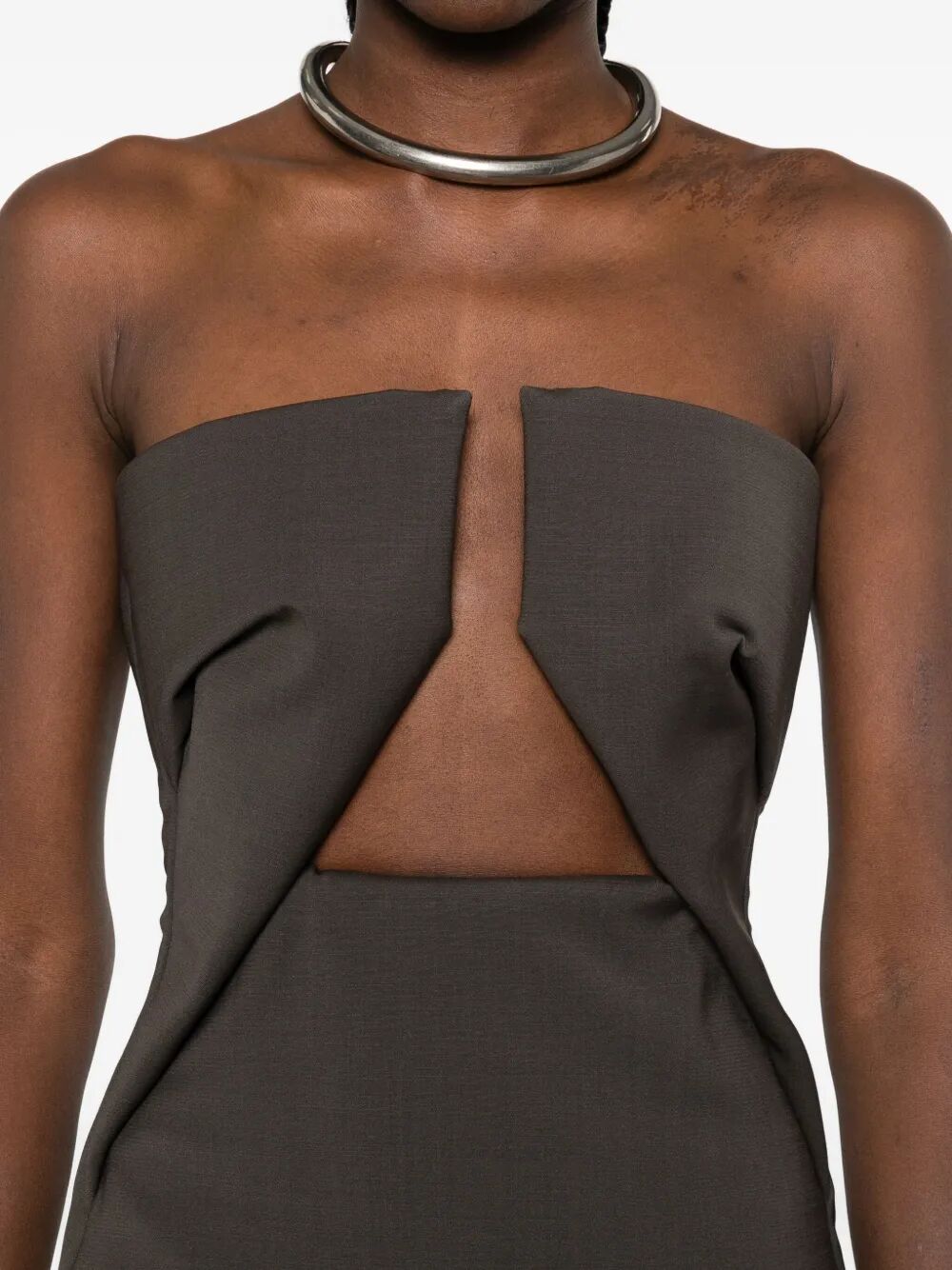 RICK OWENS Prong Gown Dress - Women's Fall/Winter 25