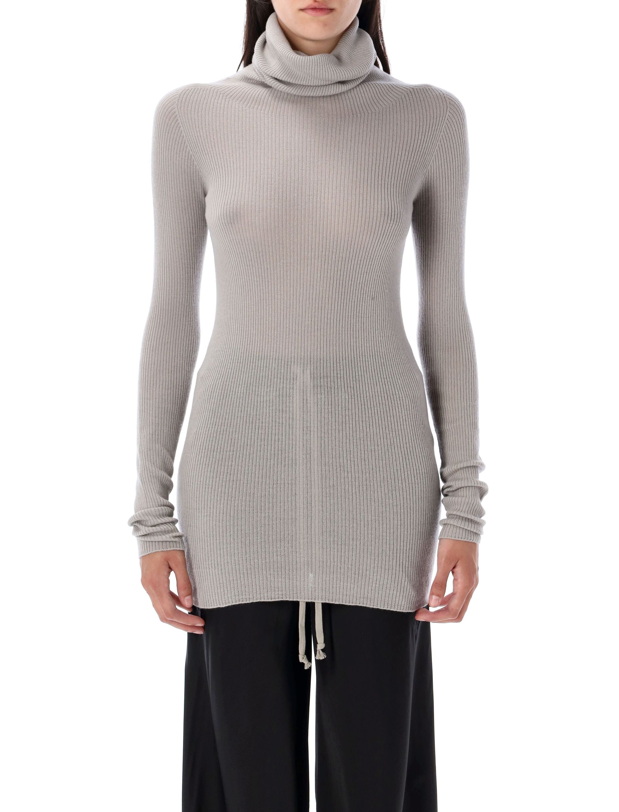 RICK OWENS Long Sleeve Tube Sweater for Women