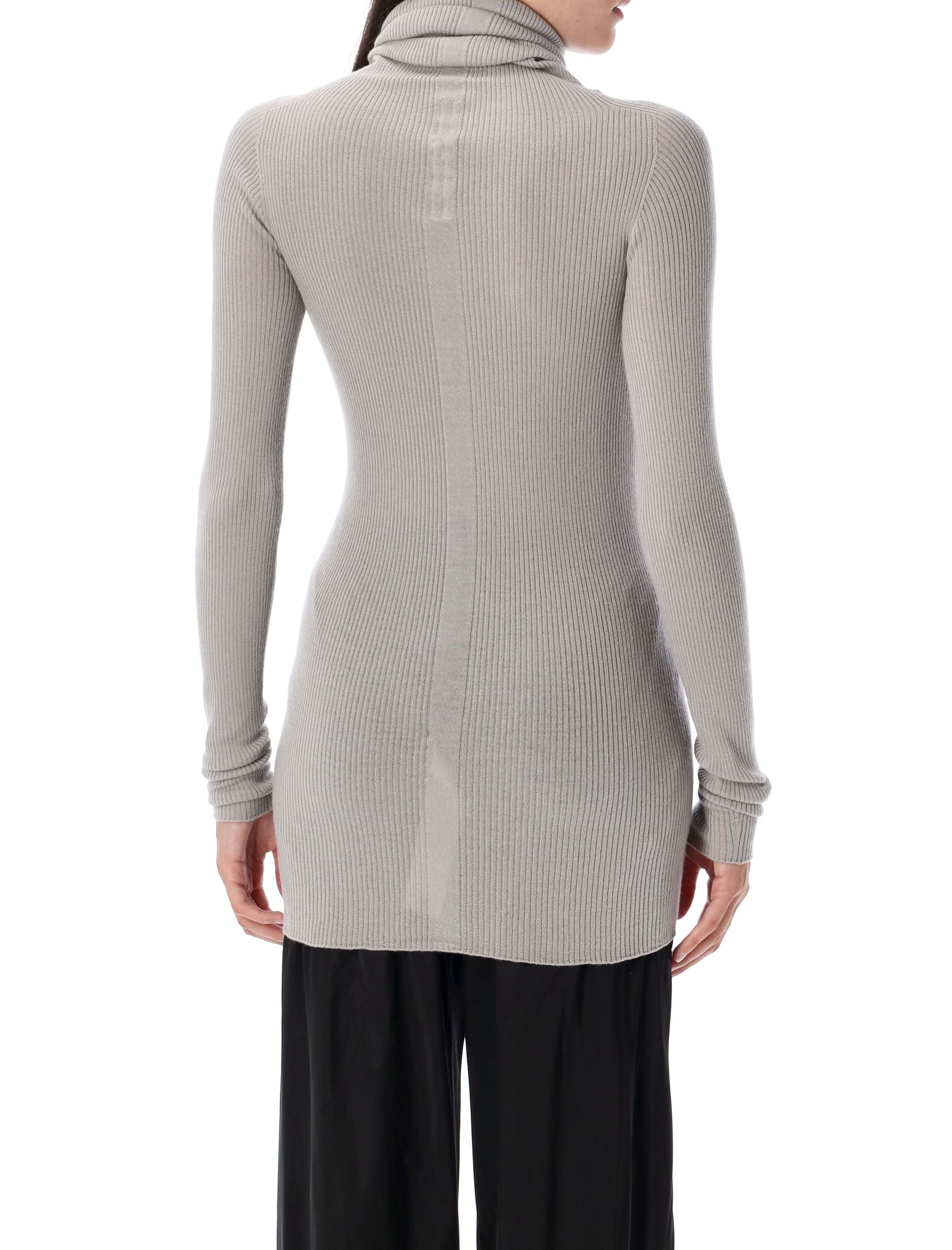 RICK OWENS Long Sleeve Tube Sweater for Women
