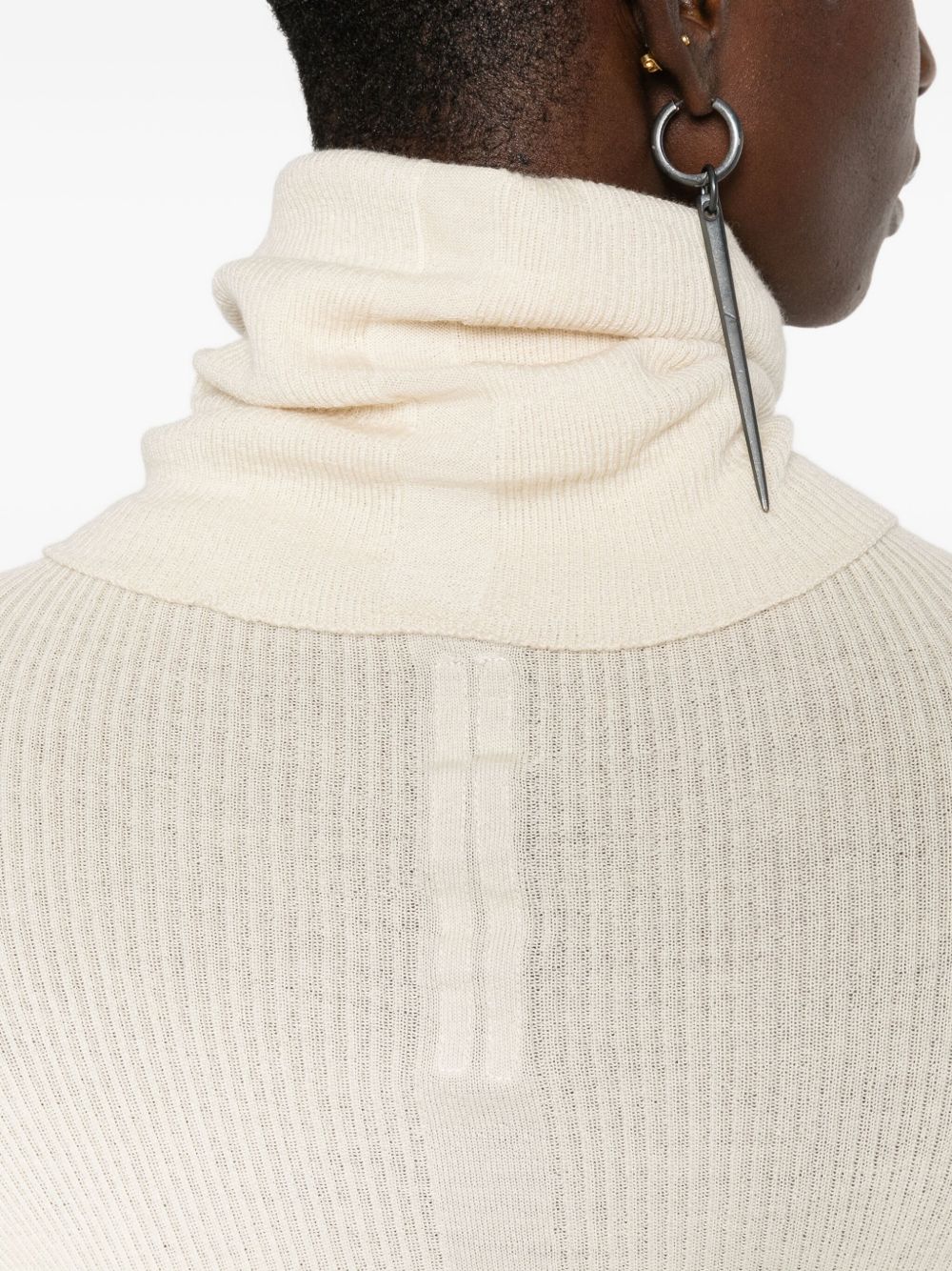 RICK OWENS Wool Turtle-Neck Sweater for Women