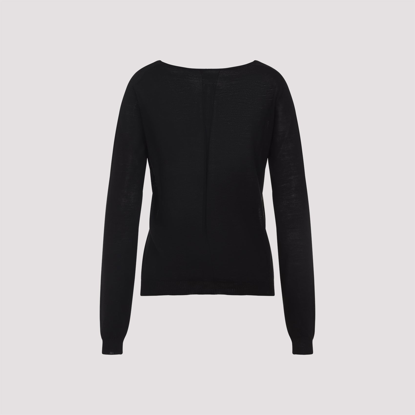 RICK OWENS V Neck Pullover Sweater for Women