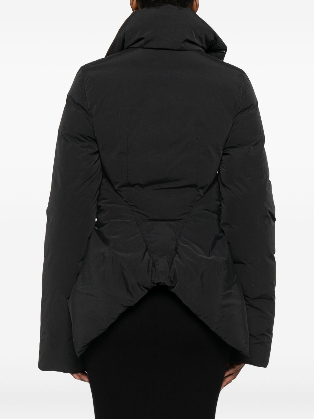 RICK OWENS Asymmetric Down Jacket