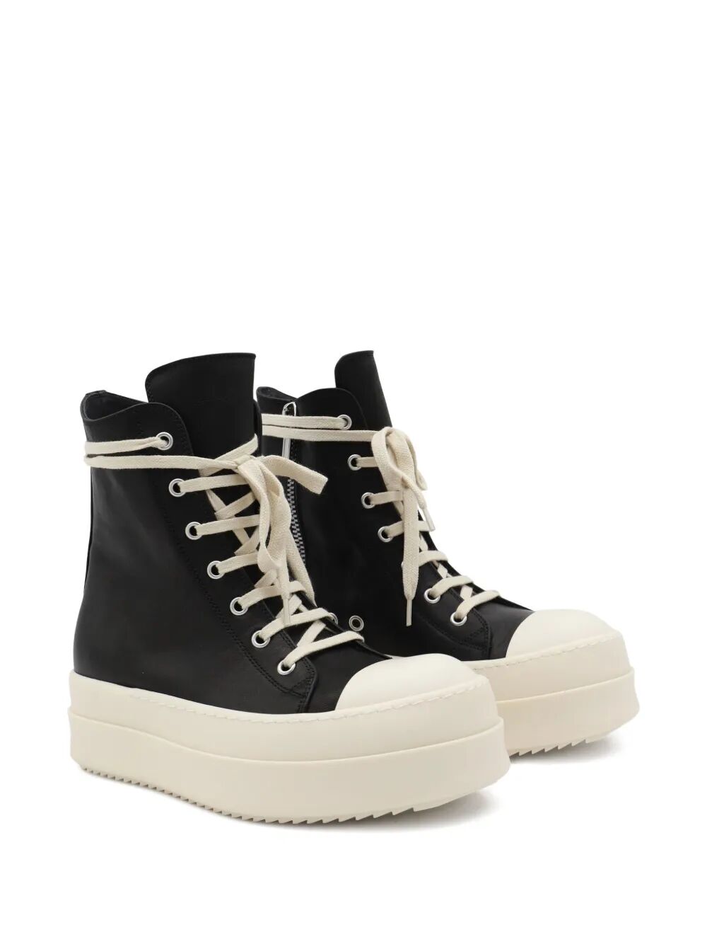 RICK OWENS Mega Bumper Leather Sneakers for Women