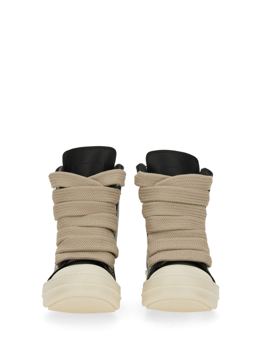 RICK OWENS Mini Leather Sneakers