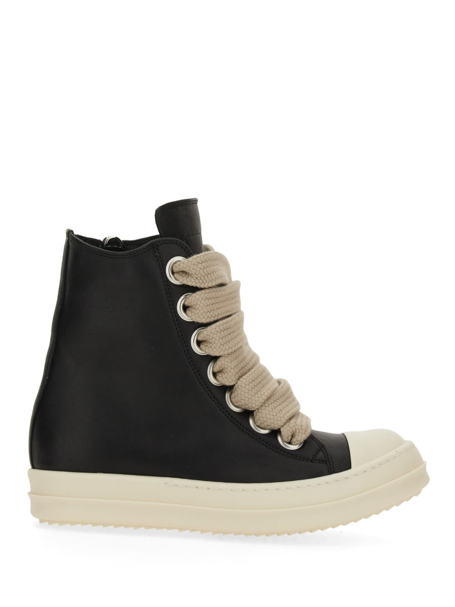 RICK OWENS Leather Sneaker for Women - FW25