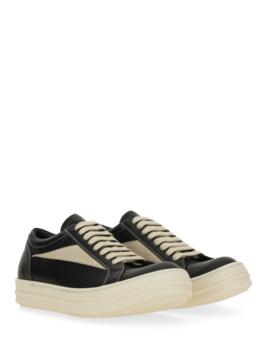 RICK OWENS Leather High-Top Sneakers for Women