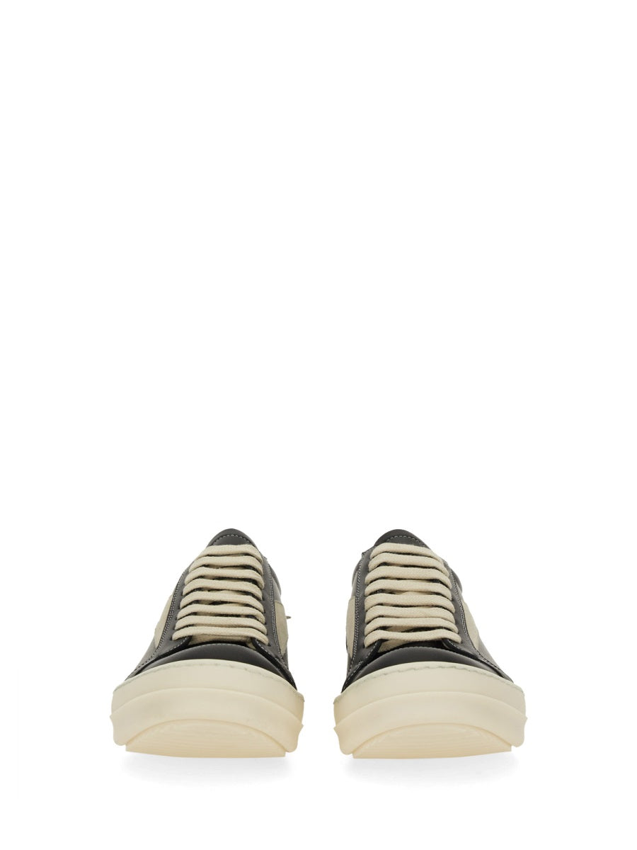 RICK OWENS Leather High-Top Sneakers for Women