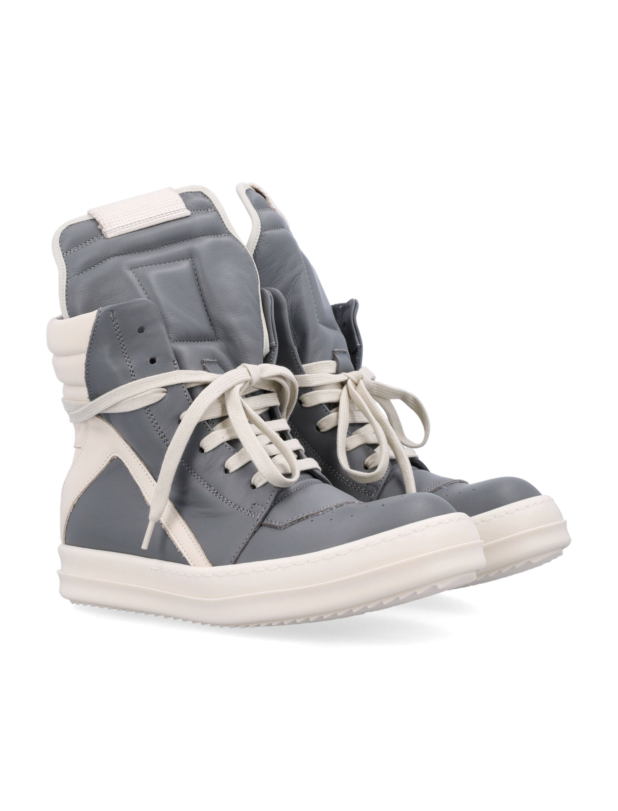 RICK OWENS High-Top Women's Sneaker with Padded Tongue