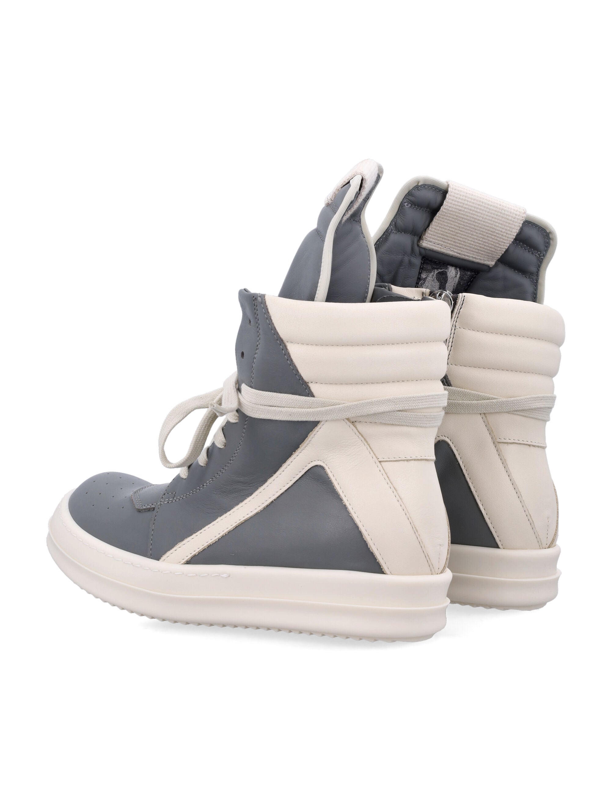 RICK OWENS High-Top Women's Sneaker with Padded Tongue