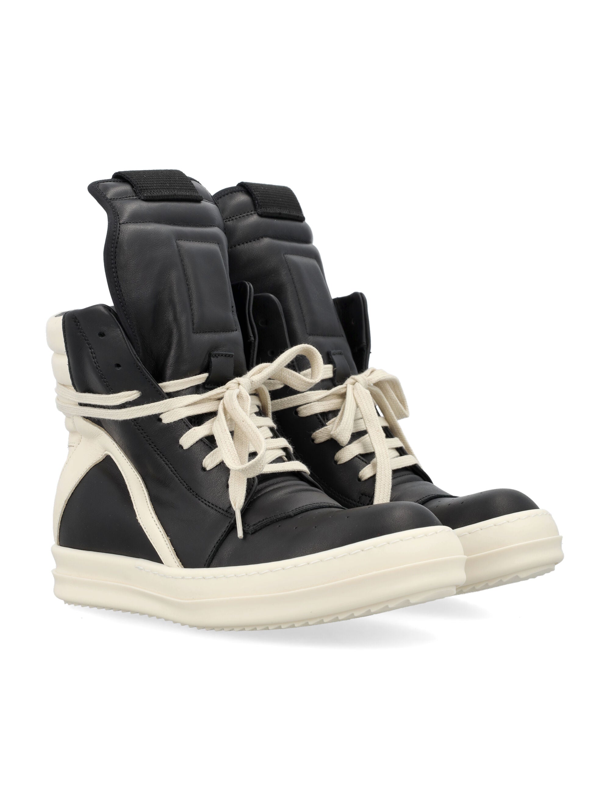 RICK OWENS Geobasket Leather Sneaker for Women