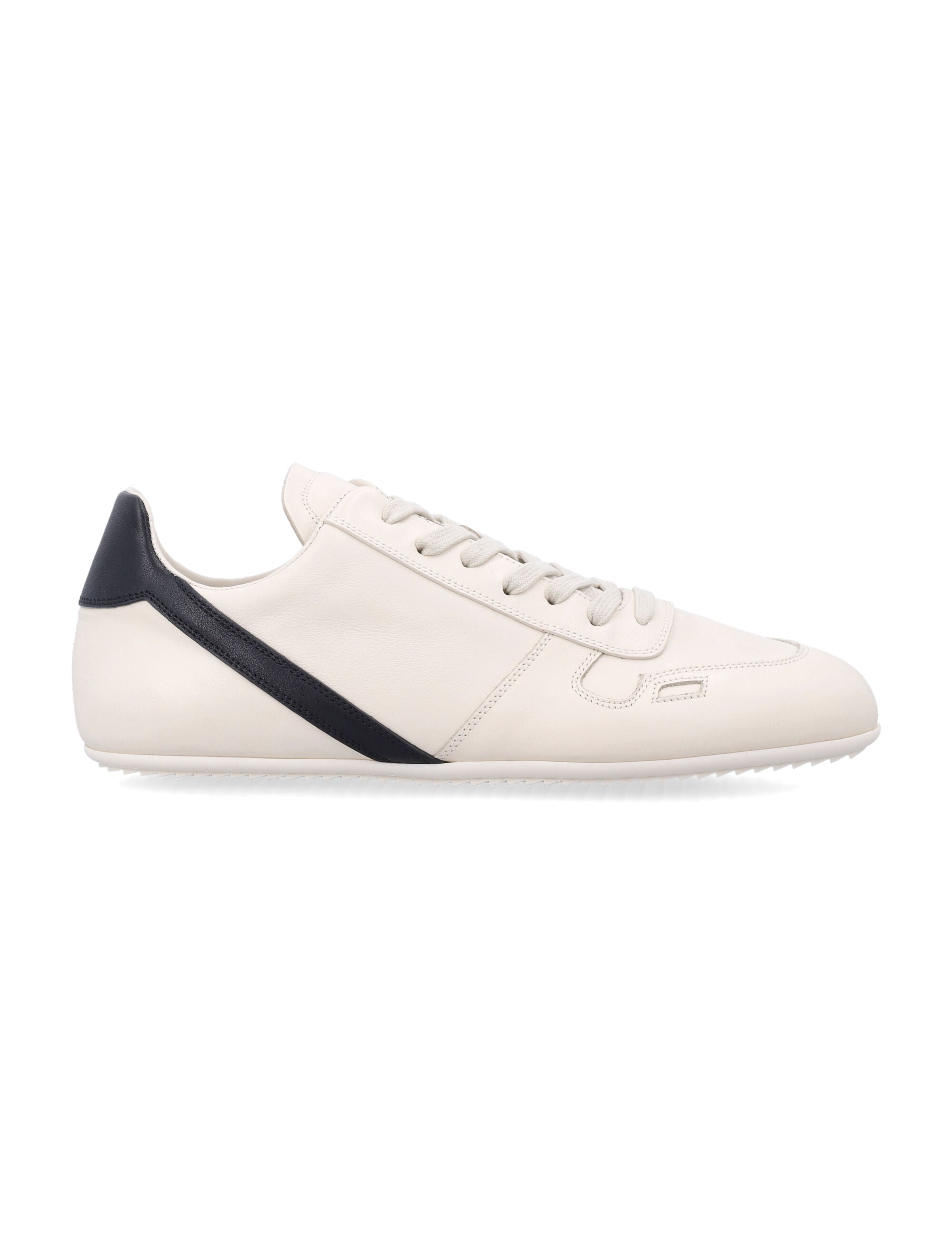 RICK OWENS Minimal Leather Sneakers - Women's Size