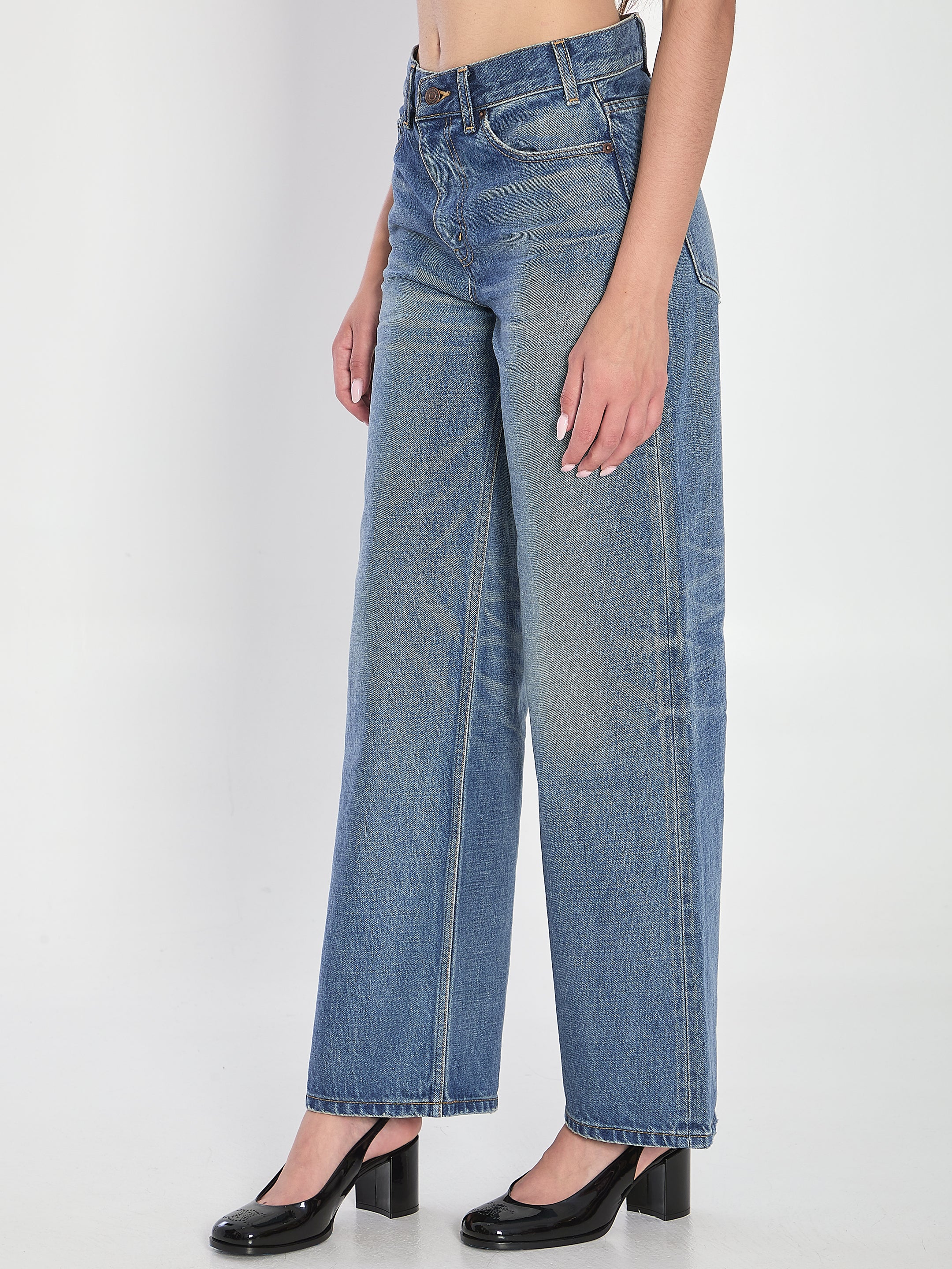 CELINE Jolene High-Waisted Jeans for Women - FW25 Season